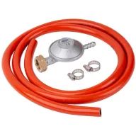   Gázszabályzó készlet, Strend Pro CGAS C31-30, 28–30 mbar, 8 mm kimenet, 1,5 m tömlő, 2 db bilincs, EN16129/EN16436, max. 1,5 kg/h, bután
