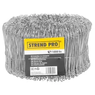   Kötöződrót fűzőlyukkal, Strend Pro WGT10, horganyzott, 1,1 x 100 mm, vas kötözéséhez, 1000 db