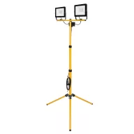   LED reflektor, Strend Pro Worklight SMD LED BL2-E2, 2 x 50 W, 2 x 4000 lm, állvánnyal, IP65, 2,5 m kábel