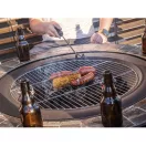 Strend Pro Grill fém tűzrakóhely 4 székkel - 105x75cm