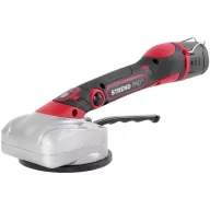   Akkumulátoros tapadókorong, Strend Pro TP701, fekete/ezüst, átmérő: 12 cm, vibrációs, vákuumos, 1 tapadókorong, 30 kg teherbírás