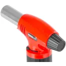 Gázégő, Strend Pro 400 Piezo Mini, piros/fekete, 0,5 kW, 12 x 3 x 15,5 cm, piezo gyújtás, flambírozó, utántölthető, Propán-Bután patronos, 1300 °C, 20 mm fúvóka