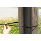 Kábelkötegelő, Strend Pro XXL CT66BL, fekete, 120 cm x 9 mm, extra erős, 50 db/csomag