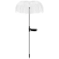   Napelemes kerti lámpa, Strend Pro Garden Meduse, 75 cm, színváltós, optikai szálas, akkumulátoros, földbe szúrható