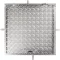 Fém aknafedlap, Strend Pro MC50, ezüst, 500 x 500 mm, zárható, lemezvastagság: 3 mm, csúszásgátló felület, UV-álló, 150 kg teherbírás