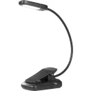 Asztali lámpa, Strend Pro, 24 lm, 3 fényszín, szabályozható fényerő, akkumulátoros, USB-s, hajlítható kar, hordozható