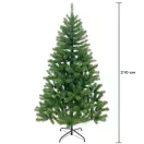 MagicHome Cleo műfenyő, 210cm, átmérő 114cm