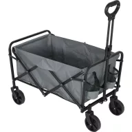   Strandkocsi, ST Leisure Equipment, szürke, 100 l, 73 × 43 × 48 cm, 60 kg teherbírás, összecsukható, acél váz