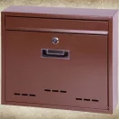 Strend Pro FLATBLOCK postaláda, barna