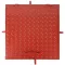 Fém aknafedlap, Strend Pro MC60, bordó, 600 x 600 mm, zárható, lemezvastagság: 3 mm, csúszásgátló felület, UV-álló, 150 kg teherbírás