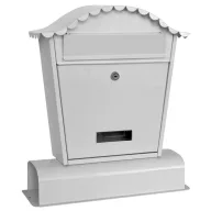 Strend Pro HUBERT B fém postaláda, fehér