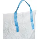 Big-Bag zsák, Strend Pro Garden TOF4, fehér, 972 l, 90 x 90 x 120 cm, fehér, polipropilén, 4 fül, lapos alj, teherbírás: 1000 kg