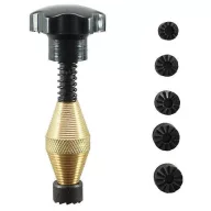   Csapfészek-maró készlet, Strend Pro, F5115, 10, 12, 14, 16 mm, vízcsapok javításához, vízkő eltávolításához
