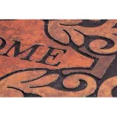MagicHome RBM 116 lábtörlő - Welcome, 120 x 58 cm, barna