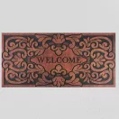 MagicHome RBM 116 lábtörlő - Welcome, 120 x 58 cm, barna