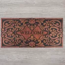MagicHome RBM 116 lábtörlő - Welcome, 120 x 58 cm, barna