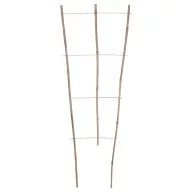   Növénytámasz, Strend Pro Garden BEK20, bambusz, 120 x 44 cm, rácsos, natúr, kúszónövényekhez, beltéri és kültéri használatra, 10 db-os csomag