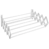   MagicHome TH828 fali ruhaszárító, fehér, 80 x 11–46 x 18,5 cm, 7,2 m szárítófelületű, 7 kg teherbírású, fémből készült