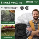 Madárháló, Strend Pro Garden A1204, 4 x 10 m, 25 x 25 mm szemméret, polietilén (PE), gyümölcsfákhoz, bokrokhoz és szőlőhöz