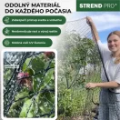 Madárháló, Strend Pro Garden A1204, 4 x 10 m, 25 x 25 mm szemméret, polietilén (PE), gyümölcsfákhoz, bokrokhoz és szőlőhöz