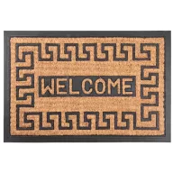 MagicHome RBB 110 lábtörlő - Welcome, 40 x 60 cm, barna