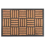 MagicHome RBB 123 Parquets 3 lábtörlő, 40 x 60 cm, barna