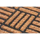 MagicHome RBB 123 Parquets 3 lábtörlő, 40 x 60 cm, barna