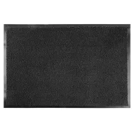 MagicHome CPM 304 lábtörlő - 60 x 90 cm, fekete/szürke