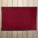 MagicHome lábtörlő - 60 x 90 cm, fekete/piros