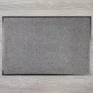 MagicHome lábtörlő - 60 x 90 cm, szürke/fekete