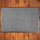 MagicHome lábtörlő - 60 x 90 cm, szürke/fekete
