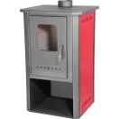 Strend Pro Thalia Pella kályha, piros, 5,4 kW