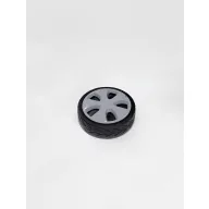   Cserekerék, Strend Pro, BG01601-30, 30 cm átmérő, szürke-fekete, tömör gumi futófelület, ütésálló műanyag felni, defektmentes, kerti eszközökhöz