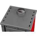 Strend Pro Thalia Okta M kályha, piros, 3,9 kW