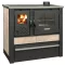 Strend Pro PANONIA fatüzelésű sparhelt, bézs, sütővel, 10,54 kW, 51 × 90 × 85 cm, jobb oldali füstcső kimenet, átmérő: 120 mm