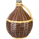 Demizson, Strend Pro Garden Cada Wilo, 10 l, krémszínű, üveg, műanyag fonat, egy fogantyú, borhoz és pálinkához