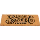 Lábtörlő, MagicHome, Sweet Home felirat, 40 x 60 cm, kókuszrost felület, PVC hátlap, bejárati ajtóhoz