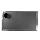 Strend Pro PANONIA fatüzelésű sparhelt, fehér, sütővel, 10,54 kW, 51 × 90 × 85 cm, bal oldali füstcső kimenet, átmérő: 120 mm