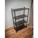 MagicHome 4 polcos összecsukható és mozgatható fém műhelypolc, 127 x 72 x 34 cm, teherbírás: 50 kg/polc