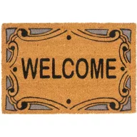   Lábtörlő, MagicHome, vízszintes Welcome felirat, 40 x 60 cm, kókuszrost felület, PVC hátlap, bejárati ajtóhoz