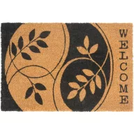   Lábtörlő, MagicHome, függőleges Welcome felirat, 40 x 60 cm, kókuszrost felület, PVC hátlap, bejárati ajtóhoz