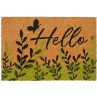   Lábtörlő, MagicHome, Hello felirat, 40 x 60 cm, kókuszrost felület, PVC hátlap, bejárati ajtóhoz