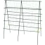 Uborkaháló, Strend Pro Garden, zöld/fekete, 1,2 x 1,2 m, tartószerkezettel, kúszónövényekhez, uborkához