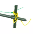 Uborkaháló, Strend Pro Garden, zöld/fekete, 1,2 x 1,2 m, tartószerkezettel, kúszónövényekhez, uborkához