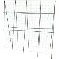   Uborkaháló, Strend Pro Garden, zöld/fekete, 1,8 x 1,8 m, tartószerkezettel, kúszónövényekhez, uborkához