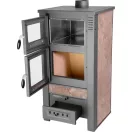 Strend Pro TAURUS kályha sütővel, Mocca, 12 kW