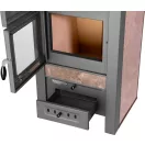 Strend Pro TAURUS kályha sütővel, Mocca, 12 kW