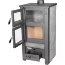 Strend Pro TAURUS kályha sütővel, szürke, 12 kW