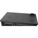 Strend Pro 801 STELA fatüzelésű sparhelt, fekete, 9,12 kW, 91 × 52,5 × 77 cm, jobb oldali füstcső kimenet, átmérő: 130 mm