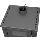 Strend Pro TAURUS kályha sütővel, piros, 12 kW